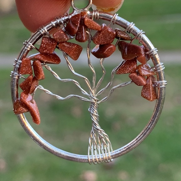 Sandstone Tree of Life Pendant & Angel Set - Picture 7 of 16